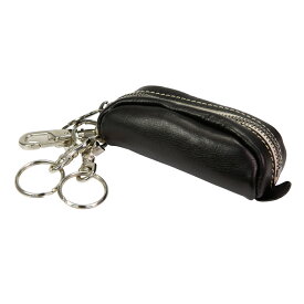 日本製 MADE IN JAPAN ウヴァチュ? OUVATU? コイン ケース キー ポーチ 鍵 小銭 入れ 栃木 革 メンズ レディース レザー KEY HOLDER COIN LEATHER lmv0002474-0010 ブラック Black