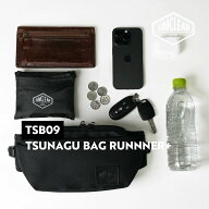 シムクリア ツナグ バッグ ランナー プラス TSB09 ウエスト スリング クロス ボディ 2WAY デザイン シン…