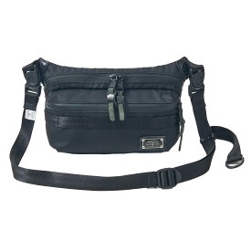 アッソブ AS2OV アンバイ UNBY コーデュラ ドビー ナイロン CORDURA DOBBY 305D NYLON ファニーパック ショルダー バッグ サコッシュ FANNY PACK SHOULDER 斜め たすき 掛け クロスボディ シンプル 撥水 メンズ レディース ユニセックス luy0061416-0010 BLACK 黒 ブラック