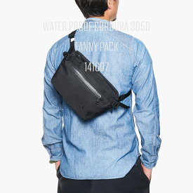 アッソブ AS2OV アンバイ UNBY ウォータープルーフ コーデュラ WATER PROOF CORDURA 305D ファニーパック ショルダー FANNY PACK バッグ BAG SHOULDER 斜め たすき 掛け クロスボディ メンズ レディース ユニセックス luy0141607 BLACK KHAKI 黒 茶 ブラック カーキ ベージュ