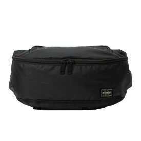 ポーター フラッシュ ウエスト バッグ(L) 689-05952 PORTER FLASH 吉田鞄 WAIST BAG クロスボディ ショルダー シンプル ミリタリー 軽量 A5 ボンディング ナイロン メンズ レディース ユニセックス MADE IN JAPAN 日本製 lyd68905952-0010 BLACK ブラック 黒