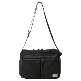 ポーター スイッチ ショルダーバッグ(L) 874-19673 PORTER SWITCH 吉田カバン 鞄 SHOULDER BAG L クロスボディ シンプル スマホ ショルダー 斜めがけ B5 コットン 撥水 メンズ レディース ユニセックス MADE IN JAPAN 日本製 lyd87419673-0010 BLACK ブラック 黒