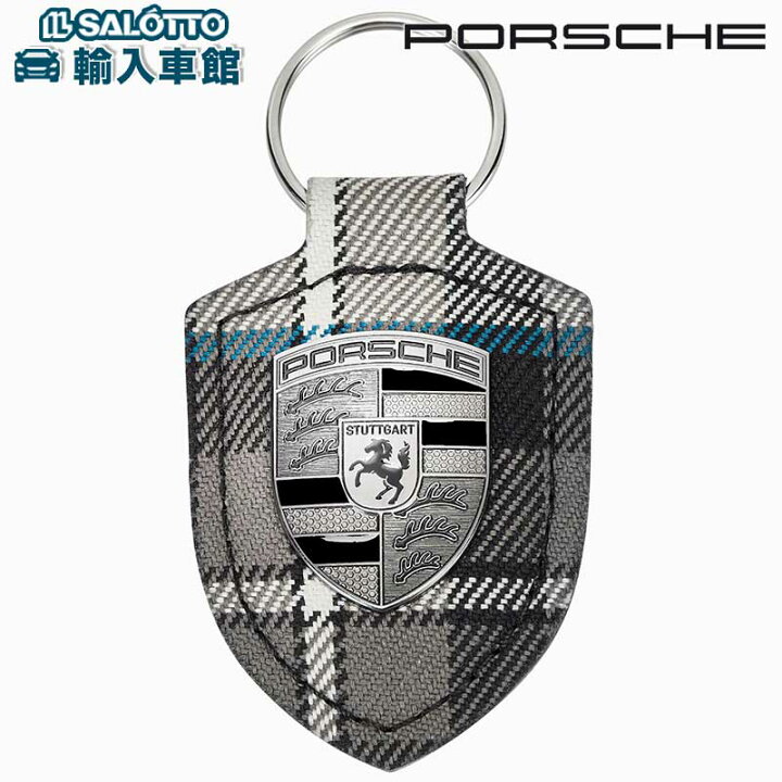 楽天市場】【 ポルシェ 純正 即日発送 】クレスト レザー キーホルダー  