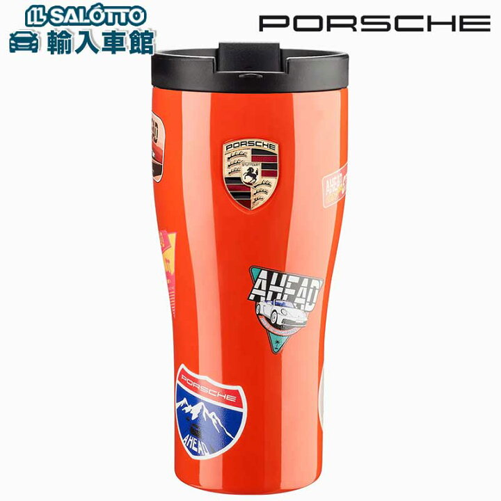 楽天市場】【 ポルシェ 純正 】 サーモマグ AHEAD 約460ml オレンジ 