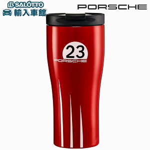 【 ポルシェ 純正 即日出荷 】 サーモ マグ ラッカー仕上げ 父の日 917 ザルツブルグ No.23 約460ml 真空 二重構造 ステンレス タンブラー マグ カップ ボトル 蓋付き 保温 保冷 ボトル レッド 赤