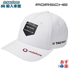 【 ポルシェ 純正 】キャップ タグホイヤー フォーミュラEチーム ホワイト サイズ調整可能 モータースポーツ TAGHeuer 帽子 Porsche オリジナル アクセサリー
