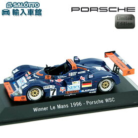 【 ポルシェ 純正 】 モデルカー WSC95 WSCポルシェ ル・マン ウィナー 1996年 スケール 1：43 lemans ルマン デイトナ24時間SPARK社製 ミニカー トイカー Porsche Design