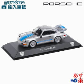 【 ポルシェ 純正 】モデルカー 911 3.8RS スケール 1：43トランスフォーマー ビースト覚醒 ミラージュ スパーク社 ダイキャスト オートボット CARRERA ミニカー トイカー シルバー Porsche オリジナル アクセサリー