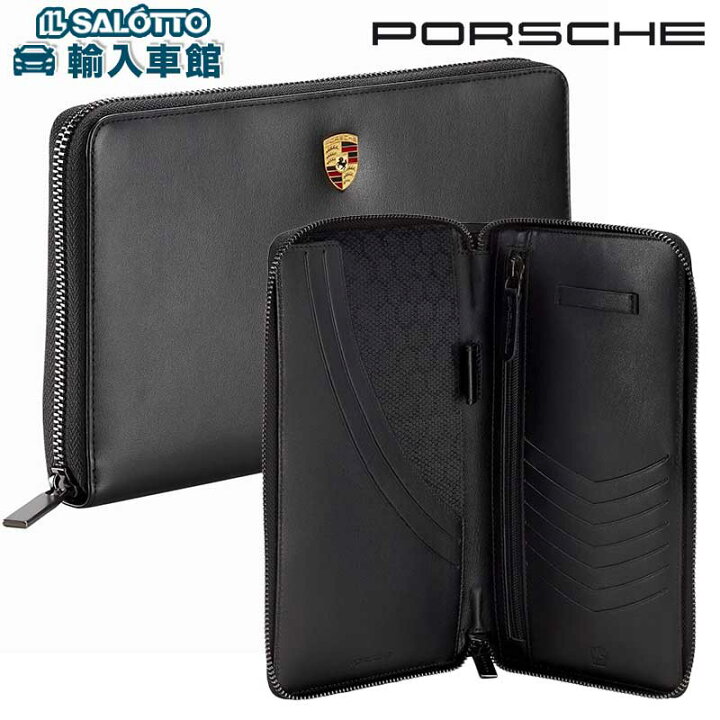 楽天市場】【 ポルシェ 純正 】牛革 クレスト 手帳型 ウォレット 