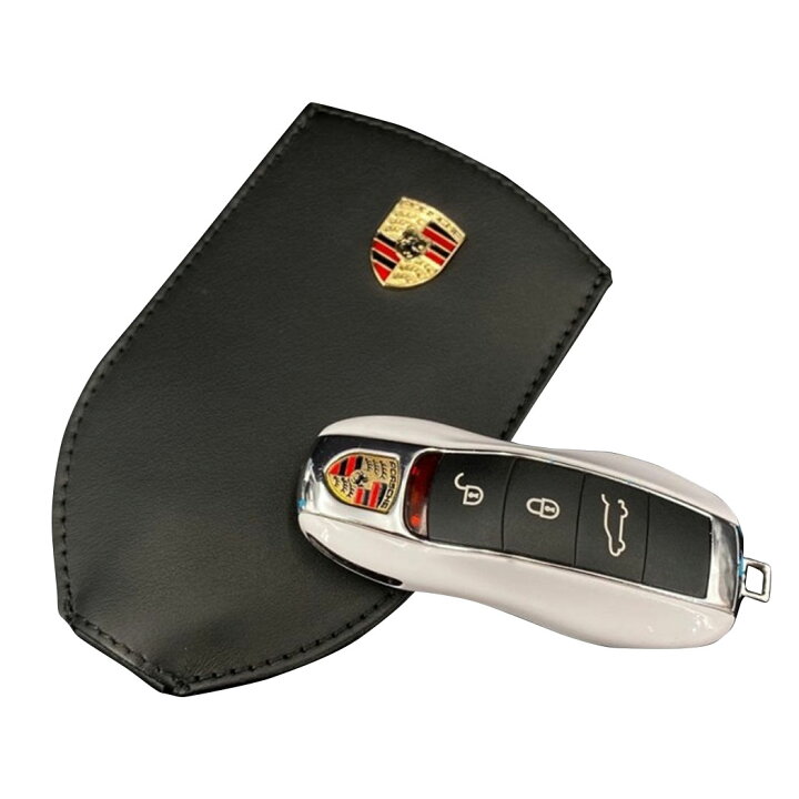 ポルシェ PORSCHE エンブレム ピンバッジ 鍵 キー2入物パック