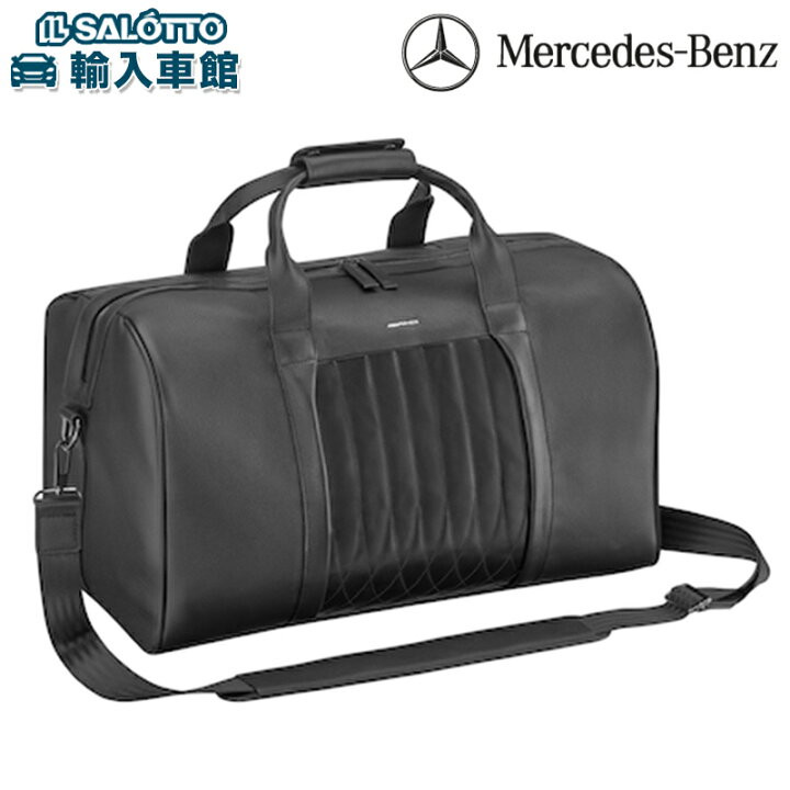 楽天市場】【 ベンツ 純正 】AMG レザー ボストンバッグ ブラック 約  