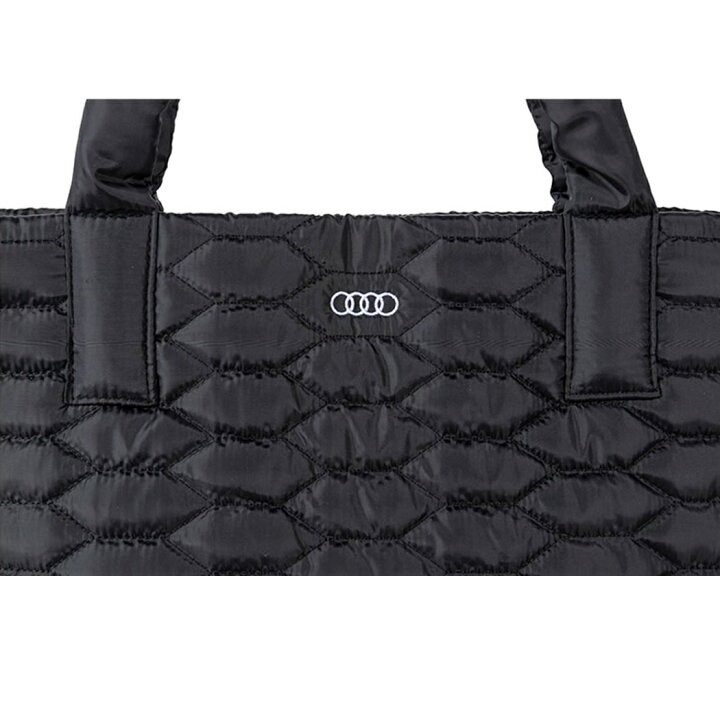 楽天市場】【 AUDI 純正 】キルティング トート ブラック L ハニカム 