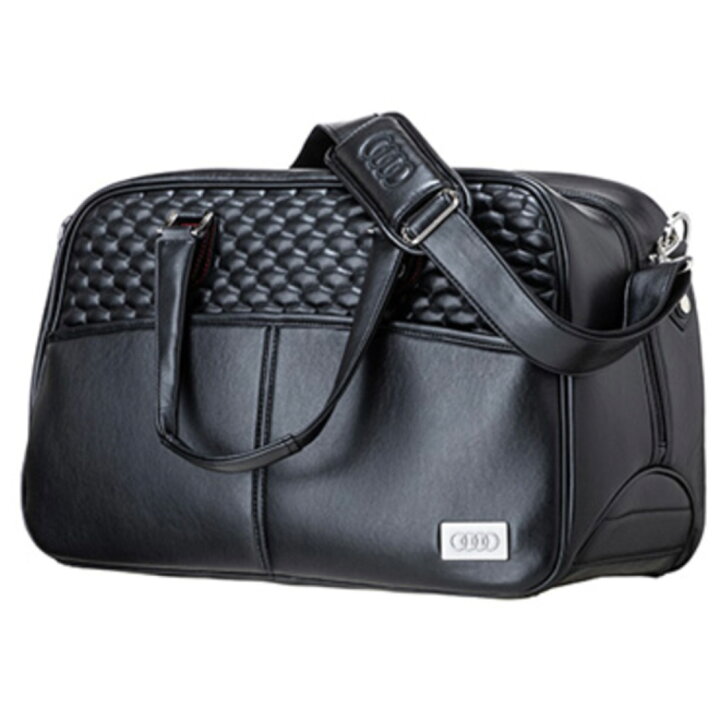 楽天市場】【 AUDI 純正 】ボストンバッグ ホワイト ブラック ゴルフ  