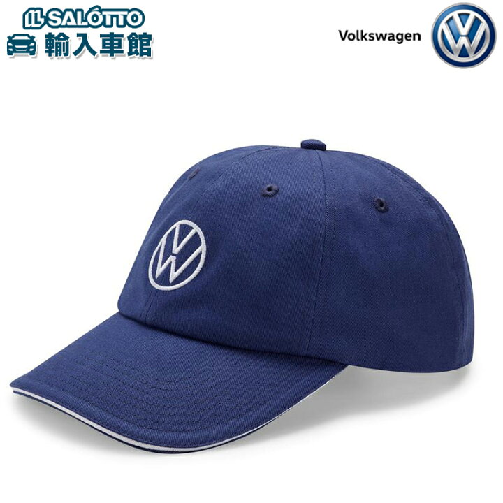 楽天市場】【 VW 純正 】ベースボール キャップ ブルー フリーサイズ 