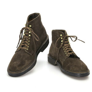 �q�N�[�|��5%OFF�r�I�[���f���^ALDEN �hANKLE BOOTS�E�A���N���u�[�c  �`���b�J�[�u�[�c�E���[�X�A�b�v �X�F�[�h �V���[�Y (�_�[�N�u���E��) M1801H�^BROWN[�ԕiOK]