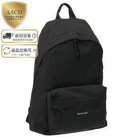 〈クーポン5%OFF〉バレンシアガ／BALENCIAGA "EXPLORER BACKPACK　エクスプローラーバックパック"ロゴ入り　ナイロンバックパック　リュックサック(ブラック) 5503221 2VZ37 1000／BLACK[返品OK]