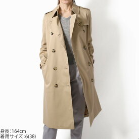 〈SALE割引〉〈クーポン5%OFF〉バーバリー／BURBERRY "LONG KENSINGTON HERITAGE TRENCH COAT・ロング ケンジントン ヘリテージ トレンチコート" レギュラーフィット (ハニー)8079414／HONEY[返品OK]