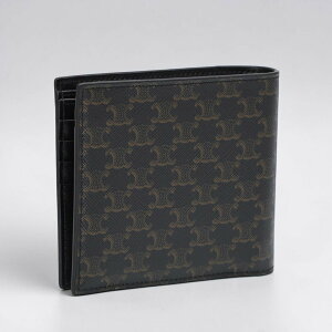 �q�N�[�|��5%OFF�r�Z���[�k�^CELINEBI-FOLD WALLET�R�C���R���p�[�g�����g�t���o�C�t�H�[���h�E�H���b�g�E�g���I���t�E�L�����o�X�E2�܂���z(�u���b�N)10C87 2BQB 38NO�^BLACK