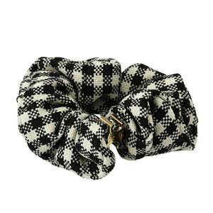 �q�N�[�|��5%OFF�r�Z���[�k�^CELINE �hVICHY SCRUNCHY�E���B�V�[�X�N�����`�[�h �E�[��&�u���X�E�w�A�A�N�Z�T���[�E�V���V���E�w�A�S�� (�S�[���h×�u���b�N×�z���C�g) 461GY2BOW 39BW�^GOLD*BLACK*WHITE[��