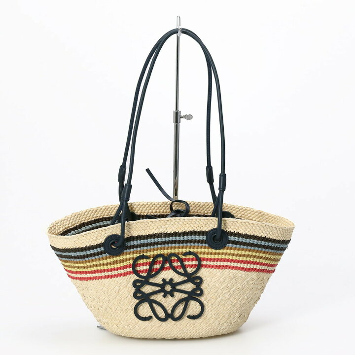 LOEWEロエベ アナグラム バスケットバッグ スモール かごバッグ 楽天