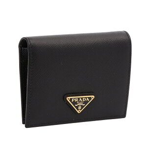 �v���_�^PRADA ��܂���z �g���C�A���O�����S �^�������U�[ �����z(�u���b�N) 1MV204 SAFFIANO TRIANGOLO(QHH)NERO[�ԕiOK]