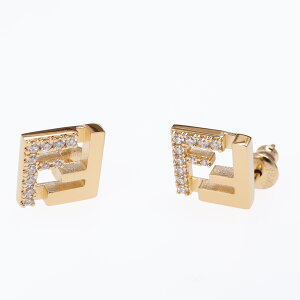 �t�F���f�B�^FENDI �t�H�[�G�o�[ �t�F���f�B �s�A�X FF���S�E�X�^�b�h�s�A�X�E�N���X�^��(�S�[���h) 8AL294 ATEP F089U�^GOLD