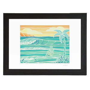 wU[uE^HEATHER BROWN "ART PRINT W35.6×H28.0cmEBEACH GIRLEA[gvgEr[`K["MTCYETCEG HB9396P^BEACH GIRLyԕiz