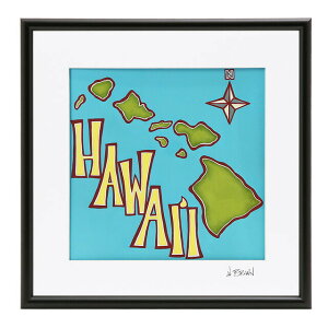 _N[|3%OFF&P2{^ wU[uE^HEATHER BROWN "ART PRINT W30.5×H30.5cmEISLAND MAPEA[gvgEACh}bv"MTCY`ETCEG HB9635L^ISLAND MAP