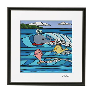 qP10{rwU[uE^HEATHER BROWN "ART PRINT W30.5×H30.5cmEPLAYING IN THE WAVESEA[gvgEvCO C U EF[uX"`MTCYETCEG HB8100P[ԕiOK]