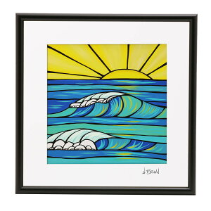_|Cg10{^ wU[uE^HEATHER BROWN "ART PRINT W30.5×H30.5cmELUCKY SUNRISEEA[gvgEbL[TCY"`MTCYETCEG HB8200P[ԕiOK]