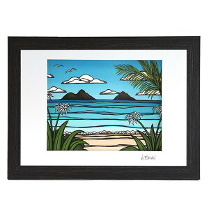 _|Cg10{^ wU[uE^HEATHER BROWN "ART PRINT W35.6×H28.0cmEKAILUA WEEKENDEA[gvgEJCAEB[NGh"MTCYETCEG HB9066P^KAILUA WEEKEND[ԕiOK]
