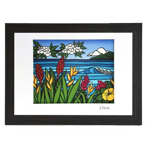 _N[|3%OFF&P7{^ wU[uE^HEATHER BROWN "ART PRINT W35.6×H28.0cmEFLOWERS OF HAWAI`IEA[gvgEt[YIunC"MTCYETCEG HB9181P^FLOWERS OF HAWAI`I[ԕiOK]