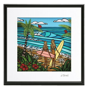 _|Cg10{^ wU[uE^HEATHER BROWN "ART PRINT W30.5×H30.5cmEWSURF SISTERSEA[gvgET[tVX^[Y"MTCY`ETCEG HB9310P^SURF SISTERS[ԕiOK]