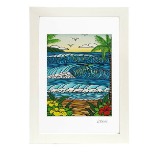 _N[|3%OFF&P2{^ wU[uE^HEATHER BROWN "ART PRINT W28.0×H35.6cmEA DAY IN PARADISEEA[gvgEA fCCp_CX"MTCYcETCEG HB9386P^A DAY IN PARADISE
