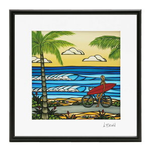 _N[|3%OFF&P2{^ wU[uE^HEATHER BROWN "ART PRINT W30.5×H30.5cmEBEACH CRUISEEA[gvgEr[`N[Y"`MTCYETCEG HB9455P^BEACH CRUISEyԕiz