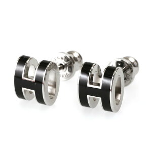 _N[|3%OFF&P2{^ GX^HERMES "POP H MINI EARRINGSE|bvAbV~j CO "p X^bhsAXSILVER(Vo[×ubN) H608002F P03^SILVER*NOIR[ԕiOK]