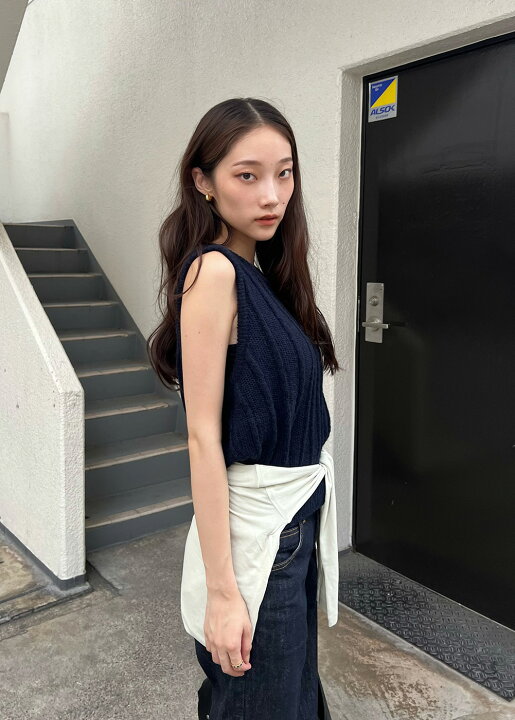 楽天市場】〈SALE〉〈ﾎﾟｲﾝﾄ5倍〉NYUNYU／”KNIT VEST ニットベスト 