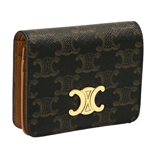 _N[|3%OFF&P2{^ Z[k^CELINE "TRIOMPHE COMPACT WALLETEgItRpNgEHbg"gILoX 2܂菬zERpNgEHbg(^EuE) 10K62 2CQH 04LU^TAN[