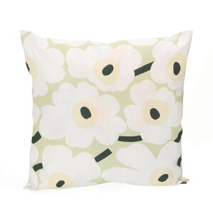 �q�N�[�|��5%OFF�r�}�����b�R�^MARIMEKKO UNIKKO CUSHION COVER 50x50 cm�E�E�j�b�R �N�b�V�����J�o�[�k���f�U�C�� (�I�t�z���C�g×������) 75378 611�^PEAR*OFF WHITE*MELON