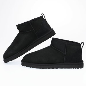 �q�N�[�|��5%OFF�r�A�O�^UGG CLASSIC ULTRA MINI�E�N���V�b�N �E���g�� �~�j �����Y�E�X�G�[�h�E�V���[�g�u�[�c�E���[�g���u�[�c�E�V�[�v�X�L��(�u���b�N) 1137391 BLK�^BLACK[�ԕiOK]