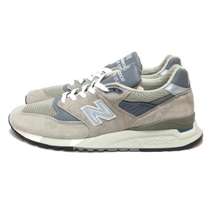 �q�|�C���g5�{�r�j���[�o�����X�^NEW BALANCE 998GR ���[�J�b�g�X�j�[�J�[�E�X�|�[�c�V���[�Y�E�����j���O�V���[�Y(�O���[) U998GR GRAY[�ԕiOK]