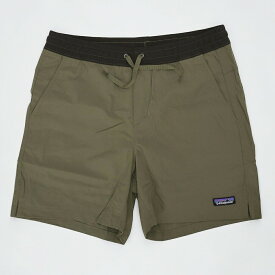 〈クーポン5%OFF〉パタゴニア／PATAGONIA "MEN'S BAGGIES SHORTS 6IN・メンズ・バギーズ・ショーツ ライト 6インチ" ハーフパンツ・ショートパンツ・撥水加工・スイムウェア (カーキ) 58049／BSNG[返品OK]