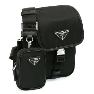 �q�N�[�|��5%OFF�r�v���_�^PRADA �hRe-Nylon x���U�[ �g���C�A���O�����S �|�[�`�h �|�[�`�t���΂߂����V�����_�[�o�b�O�E�N���X�{�f�B(�u���b�N) 2VD043 TESSUTO+SAFFIANO(2DMH XOP)NERO[�ԕiOK]
