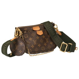 ＼クーポン5%OFF／ 【11月SALE】ルイ・ヴィトン／LOUIS VUITTON "ミュルティ・ポシェット・アクセソワール” 3WAY・チェーンショルダー&コインポーチ付き 斜め掛け ショルダーバッグ・クラッチ(モノグラム) M44813／MONOGRAM PIVOINE／[中古品-良い／AB][返品OK]