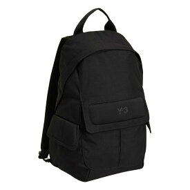 〈P5倍〉アディダス・ワイスリー／ADIDAS・Y-3 ”Y-3 BACKPACK SMALL・バックパックスモール" ユニセックス・メンズ ・レディース・ロゴ入り・リュック・デイパック(ブラック) JV9721／BLACK[返品OK]