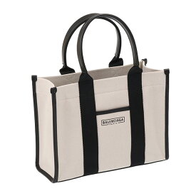 【クーポン5%OFF】バレンシアガ／BALENCIAGA "HARDWARE TOTE S W/ST・ハードウェアトートS"　2WAY仕様・ショルダー＆スモールトートバッグ・コットンキャンバス(ナチュラル) 671402 2HHAM 9260／NATURAL