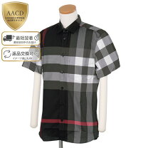 楽天市場】シャツ 半袖（ブランドバーバリー）（カジュアルシャツ 