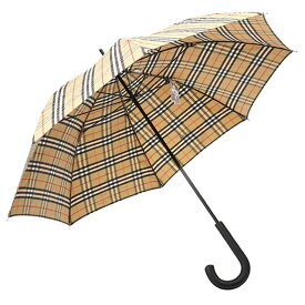 【4月目玉&クーポン5%OFF】バーバリー／BURBERRY "WALKING UMBRELLA・ウォーキングアンブレラ"ヴィンテージチェック・雨傘・長傘(アーカイブベージュ) 8025464 A7026／ARCHIVE BEIGE