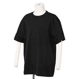 【E/S SALE＆P5倍】カナダグース ブラックレーベル／CANADA GOOSE BLACK LABEL "GLADSTONE RELAXED T-SHIRT・グラッドストーン リラックスTシャツ"メンズ オーバーサイズ クルーネック半袖Tシャツ(ブラック) 1401MB 61／BLACK