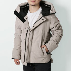 【FINAL SALE】【クーポン5%OFF】カナダグース／CANADA GOOSE "MACMILLAN PARKA・マクミランパーカー"メンズフード付きダウンジャケット(ブラック) 2080M 61・9432／BLACK・LIMESTONE／CLASSIC FIT